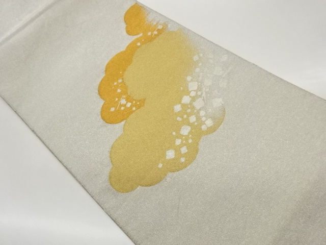 JAPANESE FUKURO OBI / WOVEN SHIKISHI PATTERN